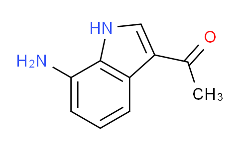 CAS No. 165669-20-5, 1-(7-Amino-1H-indol-3-yl)ethanone