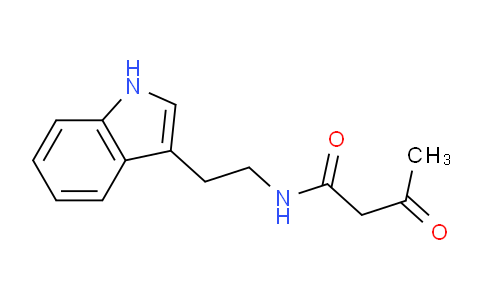 CAS No. 63664-38-0, N-(2-(1H-Indol-3-yl)ethyl)-3-oxobutanamide