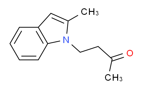 CAS No. 800377-30-4, 4-(2-Methyl-1H-indol-1-yl)butan-2-one