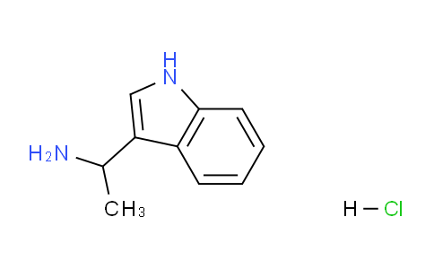 CAS No. 1158290-92-6, 1-(1H-Indol-3-yl)ethanamine hydrochloride
