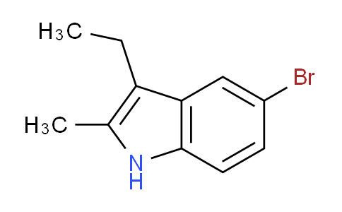 CAS No. 646038-04-2, 5-Bromo-3-ethyl-2-methyl-1H-indole
