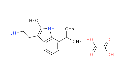 CAS No. 1177308-68-7, 2-(7-Isopropyl-2-methyl-1h-indol-3-yl)ethanamine oxalate