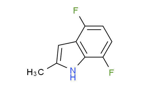 CAS No. 1360887-10-0, 4,7-Difluoro-2-methyl-1H-indole
