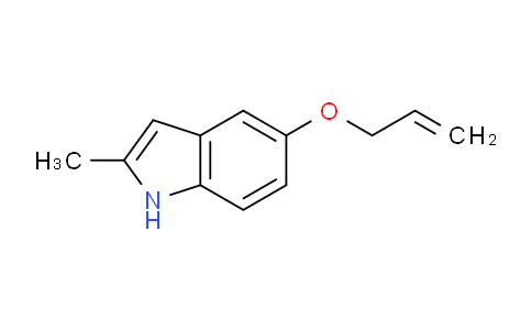 CAS No. 148322-06-9, 5-(Allyloxy)-2-methyl-1H-indole