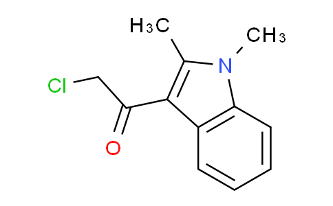 CAS No. 489425-25-4, 2-Chloro-1-(1,2-dimethyl-1H-indol-3-yl)ethanone