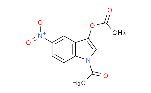 CAS No. 26491-03-2, 1-Acetyl-5-nitro-1H-indol-3-yl acetate