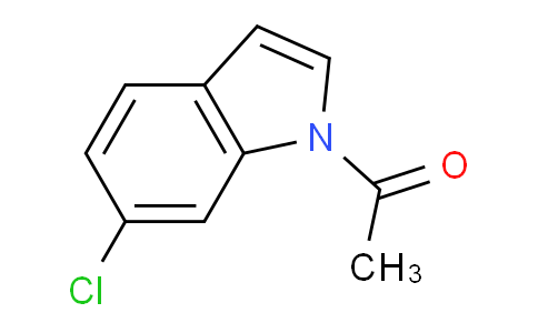 CAS No. 126759-61-3, 1-(6-Chloro-1H-indol-1-yl)ethanone