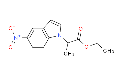 CAS No. 1951438-85-9, Ethyl 2-(5-nitro-1H-indol-1-yl)propanoate