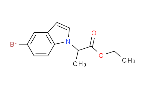 CAS No. 1951438-87-1, Ethyl 2-(5-bromo-1H-indol-1-yl)propanoate