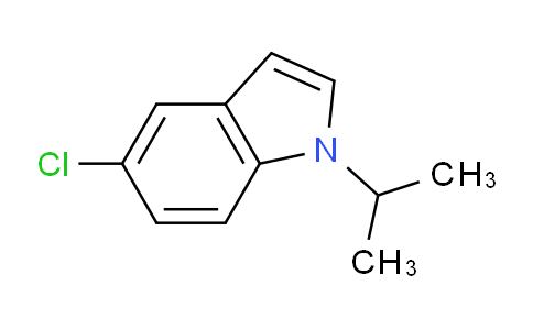 CAS No. 820210-26-2, 5-Chloro-1-isopropyl-1H-indole