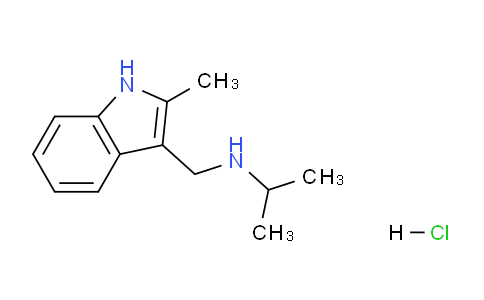 MC727296 | 920485-33-2 | N-((2-Methyl-1H-indol-3-yl)methyl)propan-2-amine hydrochloride