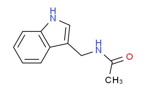 CAS No. 81794-61-8, N-((1H-Indol-3-yl)methyl)acetamide
