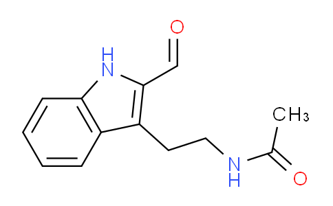CAS No. 113247-39-5, N-(2-(2-Formyl-1H-indol-3-yl)ethyl)acetamide