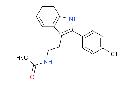 CAS No. 823821-78-9, N-(2-(2-(p-Tolyl)-1H-indol-3-yl)ethyl)acetamide