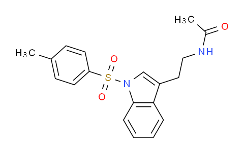 CAS No. 919787-20-5, N-(2-(1-Tosyl-1H-indol-3-yl)ethyl)acetamide