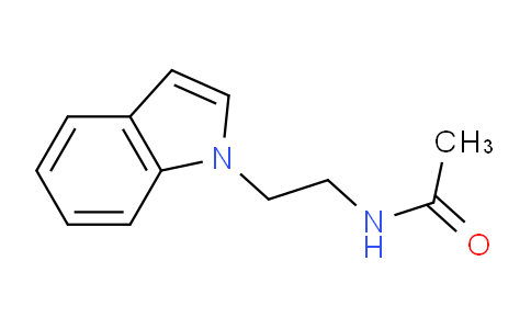 CAS No. 56903-24-3, N-(2-(1H-Indol-1-yl)ethyl)acetamide