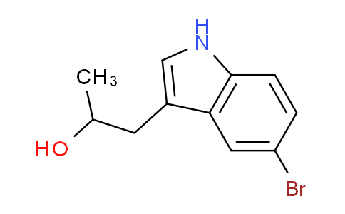 CAS No. 1784252-24-9, 1-(5-Bromo-1H-indol-3-yl)propan-2-ol