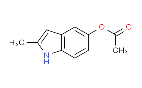 CAS No. 31720-90-8, 2-Methyl-1H-indol-5-yl acetate