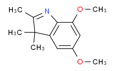 CAS No. 121807-35-0, 5,7-Dimethoxy-2,3,3-trimethyl-3H-indole