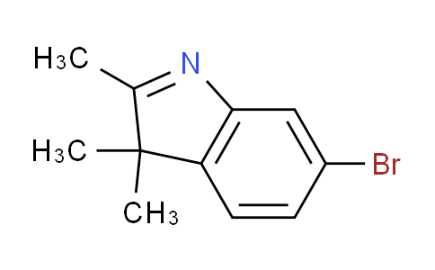 CAS No. 145306-21-4, 6-Bromo-2,3,3-trimethyl-3H-indole