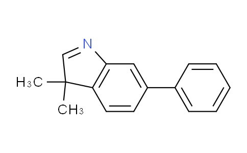 CAS No. 398459-19-3, 3,3-Dimethyl-6-phenyl-3H-indole