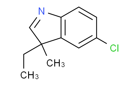 CAS No. 923037-18-7, 5-Chloro-3-ethyl-3-methyl-3H-indole