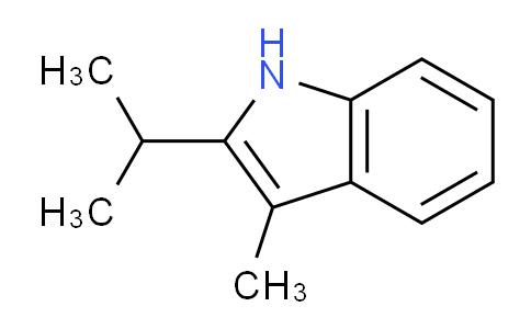 CAS No. 91639-44-0, 2-Isopropyl-3-methyl-1H-indole