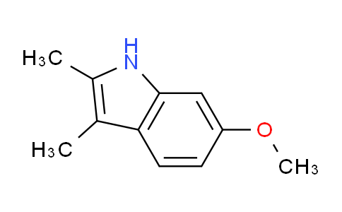 CAS No. 58176-56-0, 6-Methoxy-2,3-dimethyl-1H-indole