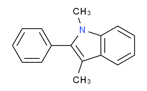 CAS No. 3558-28-9, 1,3-Dimethyl-2-phenyl-1H-indole