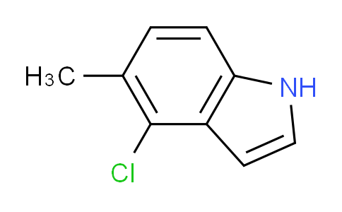 CAS No. 162100-43-8, 4-Chloro-5-methyl-1H-indole