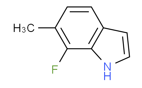CAS No. 1352395-29-9, 7-Fluoro-6-methyl-1H-indole