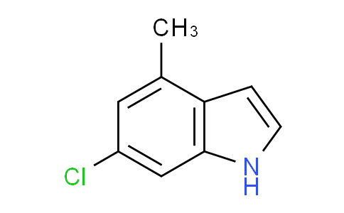 CAS No. 885520-84-3, 6-Chloro-4-methyl-1H-indole