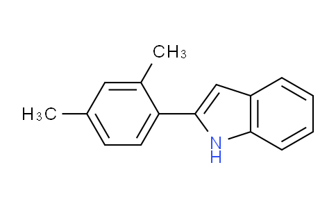 CAS No. 62663-29-0, 2-(2,4-Dimethylphenyl)-1H-indole