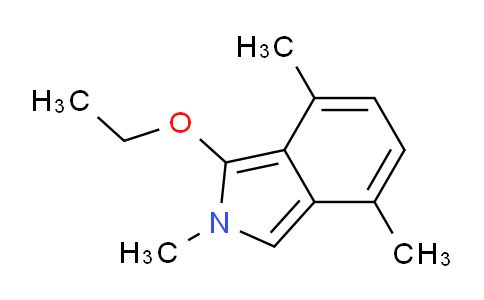 CAS No. 122885-00-1, 1-Ethoxy-2,4,7-trimethyl-2H-isoindole