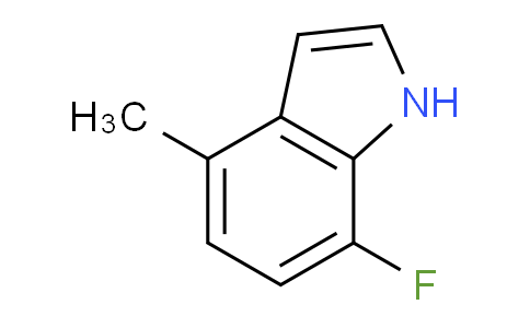 CAS No. 1268052-65-8, 7-Fluoro-4-methyl-1H-indole