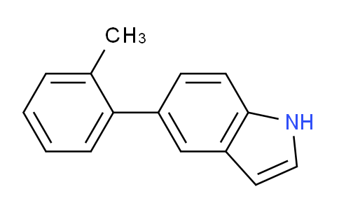 CAS No. 646534-33-0, 5-(o-Tolyl)-1H-indole