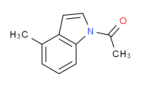 CAS No. 65127-51-7, 1-(4-Methyl-1H-indol-1-yl)ethan-1-one