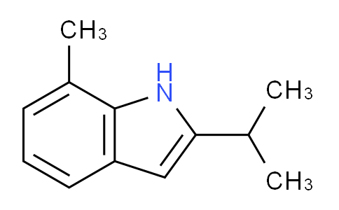 CAS No. 42958-26-9, 2-Isopropyl-7-methyl-1H-indole