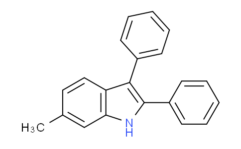 CAS No. 54879-92-4, 6-Methyl-2,3-diphenyl-1H-indole
