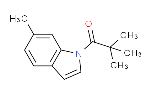 CAS No. 557763-02-7, 2,2-Dimethyl-1-(6-methyl-1H-indol-1-yl)propan-1-one