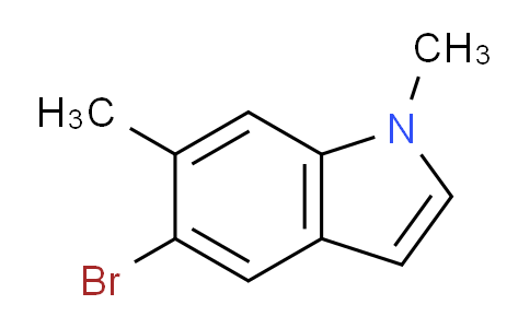 CAS No. 1539043-92-9, 5-Bromo-1,6-dimethyl-1H-indole