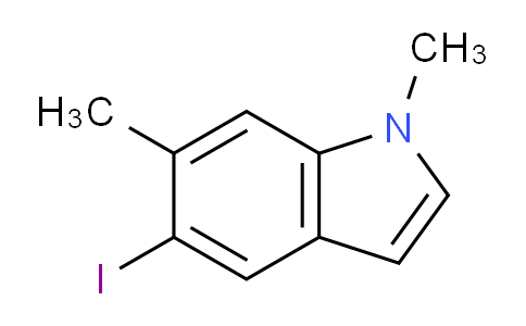 CAS No. 1934834-68-0, 5-Iodo-1,6-dimethyl-1H-indole