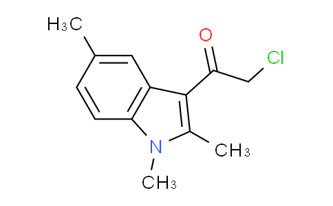 CAS No. 1134334-65-8, 2-Chloro-1-(1,2,5-trimethyl-1H-indol-3-yl)ethanone
