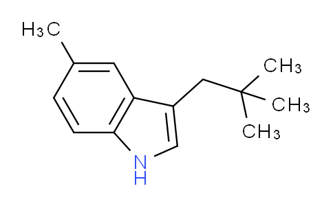 CAS No. 809231-21-8, 5-Methyl-3-neopentyl-1H-indole