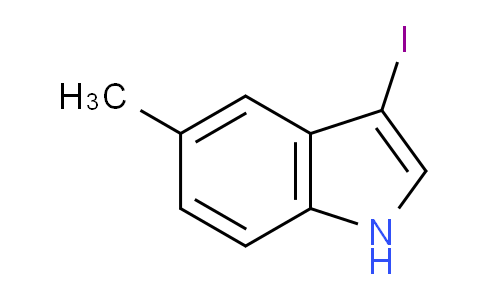 CAS No. 1245646-77-8, 3-Iodo-5-methyl-1H-indole