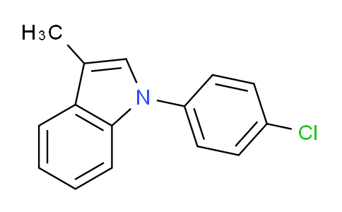 CAS No. 918163-10-7, 1-(4-Chlorophenyl)-3-methyl-1H-indole
