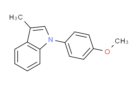 CAS No. 876337-56-3, 1-(4-Methoxyphenyl)-3-methyl-1H-indole