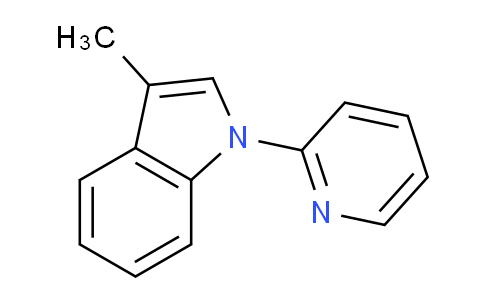 CAS No. 116359-75-2, 3-Methyl-1-(pyridin-2-yl)-1H-indole