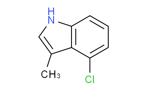 CAS No. 858236-14-3, 4-Chloro-3-methyl-1H-indole