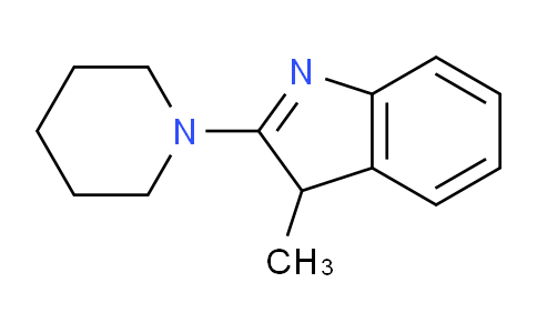 CAS No. 792843-42-6, 3-Methyl-2-(piperidin-1-yl)-3H-indole